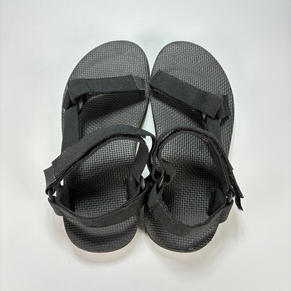Teva Original Universal Black Outdoor Sport Hiking Sandals 1004010 Men’s Size 8 - Picture 6 of 9